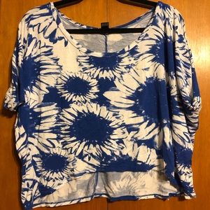 Floral crop top